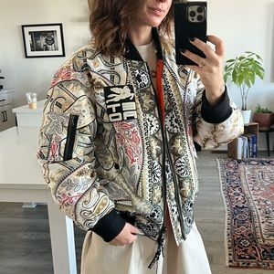 ETRO Paisley Bomber Jacket